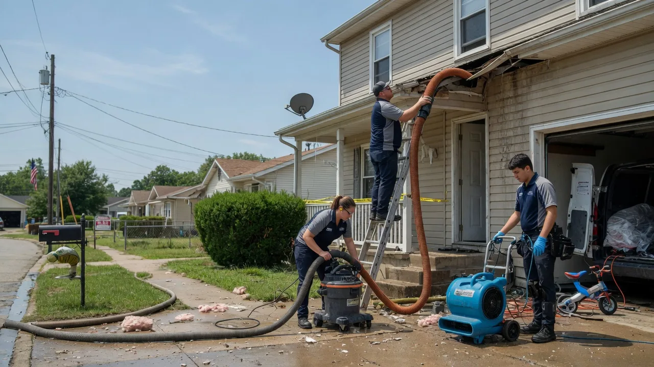 Water Damage Restoration in Piedmont, KS near me